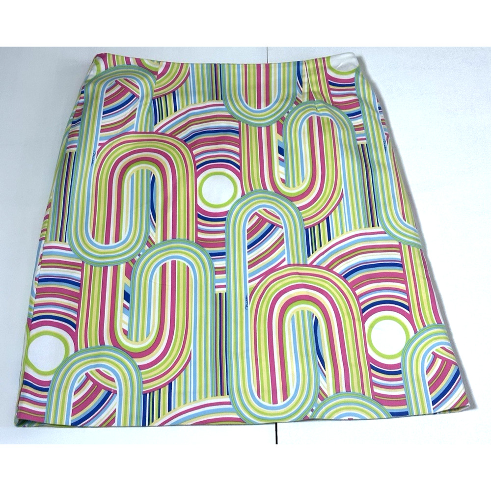Melly M skirt Size 2 Retro Print Women's Melly M Skirt